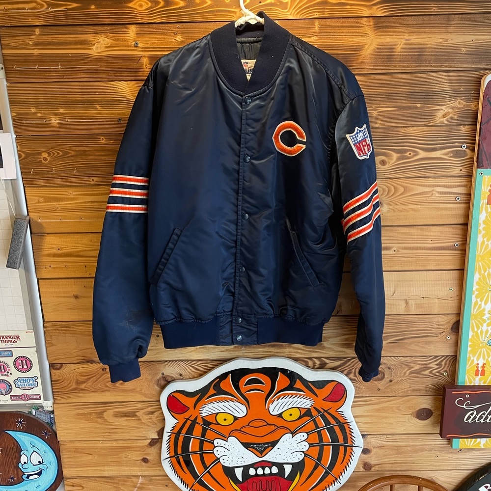 Vintage Chicago bears coat XL